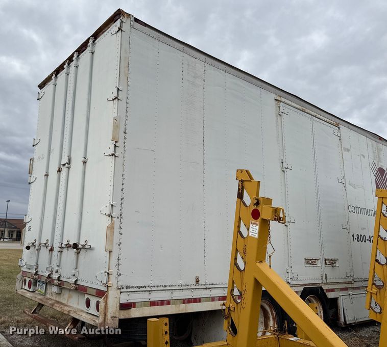 image for item EA2202 1987 Kentucky Electronics dry van trailer