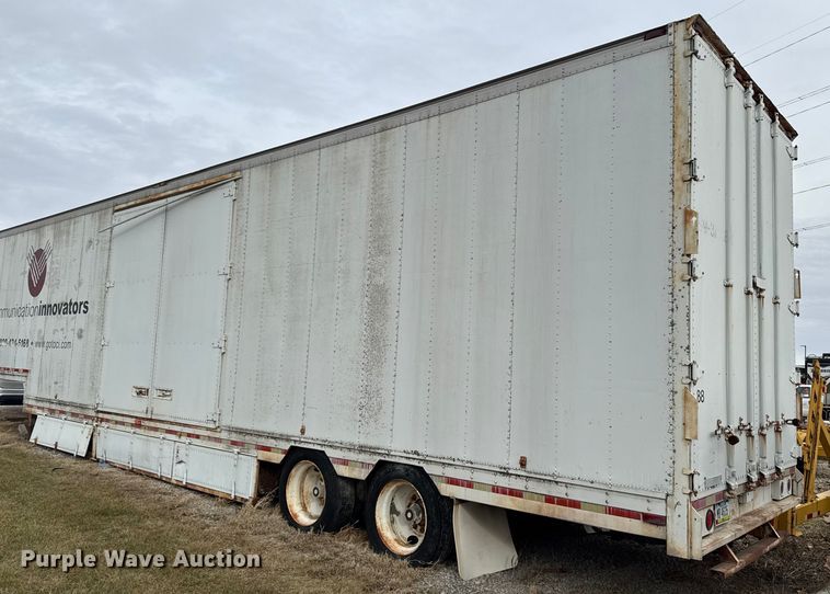 image for item EA2202 1987 Kentucky Electronics dry van trailer