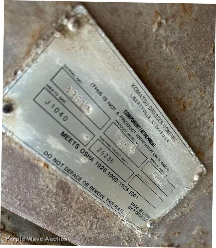 image for item EA2273 Dresser 530C wheel loader