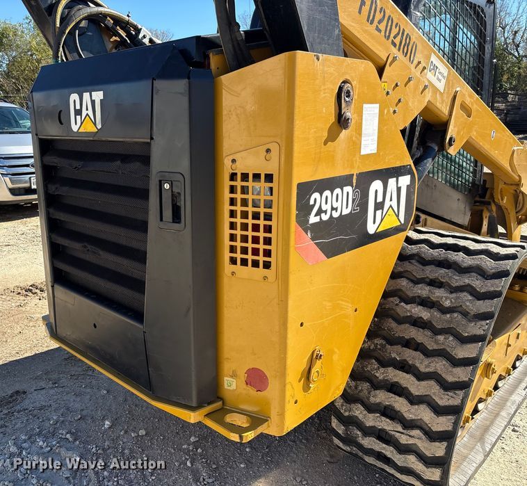 image for item EA7142 2017 Caterpillar 299D2 tracked skid steer loader