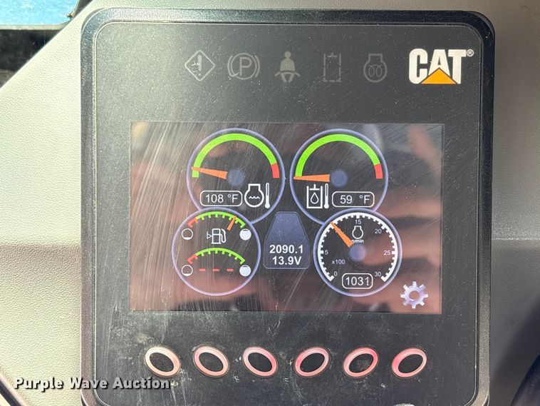 image for item EA7142 2017 Caterpillar 299D2 tracked skid steer loader