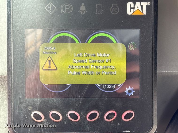 image for item EA7142 2017 Caterpillar 299D2 tracked skid steer loader