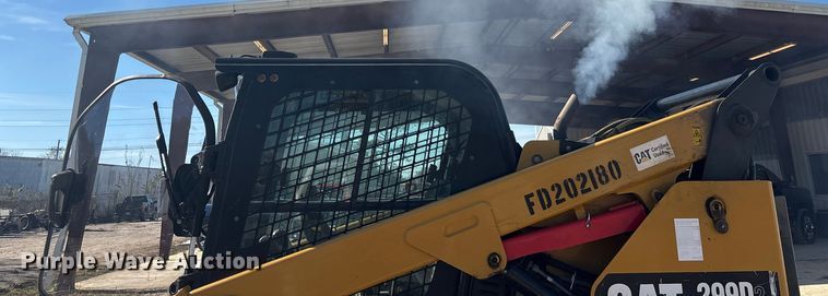 image for item EA7142 2017 Caterpillar 299D2 tracked skid steer loader