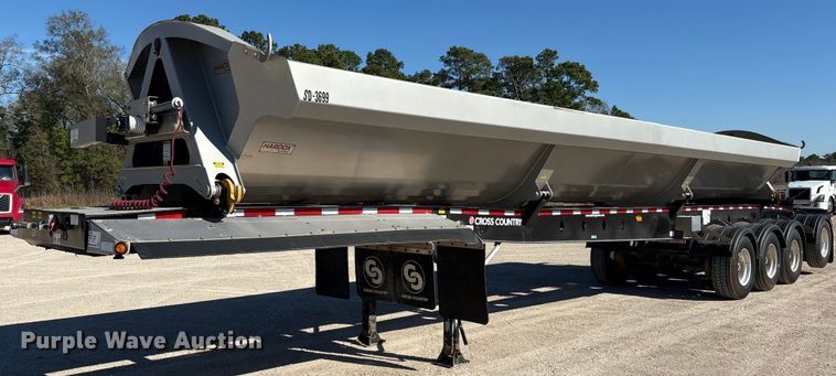image for item EA7172 2024 Cross Country Manufacturing 494SDX side dump trailer