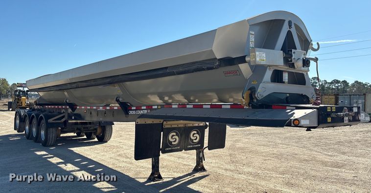image for item EA7172 2024 Cross Country Manufacturing 494SDX side dump trailer