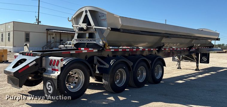image for item EA7172 2024 Cross Country Manufacturing 494SDX side dump trailer