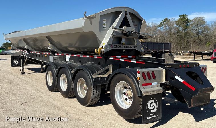 image for item EA7172 2024 Cross Country Manufacturing 494SDX side dump trailer