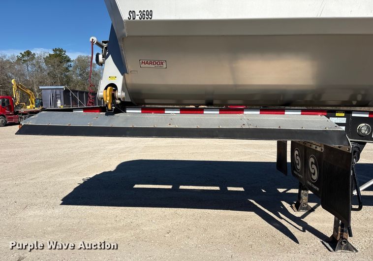 image for item EA7172 2024 Cross Country Manufacturing 494SDX side dump trailer
