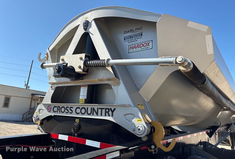 image for item EA7172 2024 Cross Country Manufacturing 494SDX side dump trailer