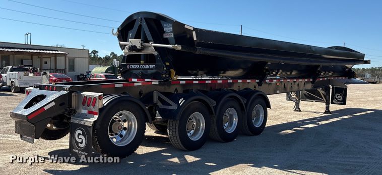 image for item EA7173 2024 Cross Country Manufacturing 494SDX side dump trailer