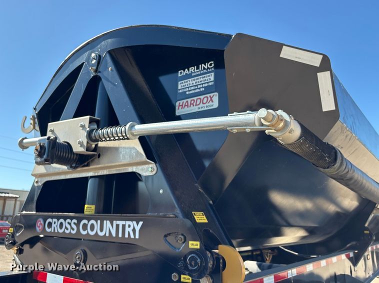 image for item EA7173 2024 Cross Country Manufacturing 494SDX side dump trailer