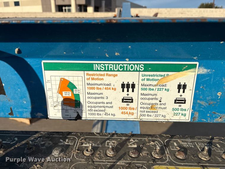 image for item EA7916 2015 Genie S-60X boom lift