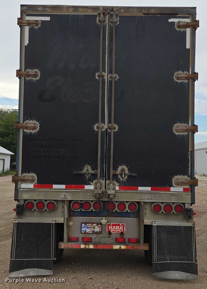 image for item EB1063 1998 Western Trailers side curtain trailer
