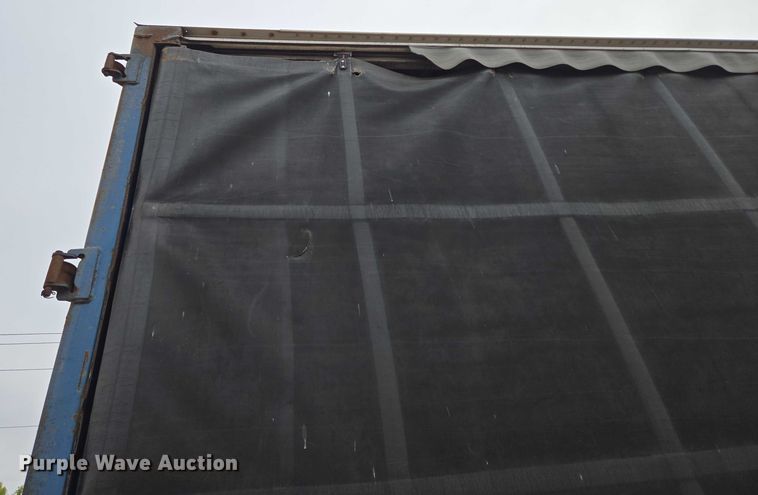 image for item EB1063 1998 Western Trailers side curtain trailer