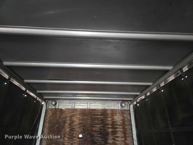 image for item EB1063 1998 Western Trailers side curtain trailer