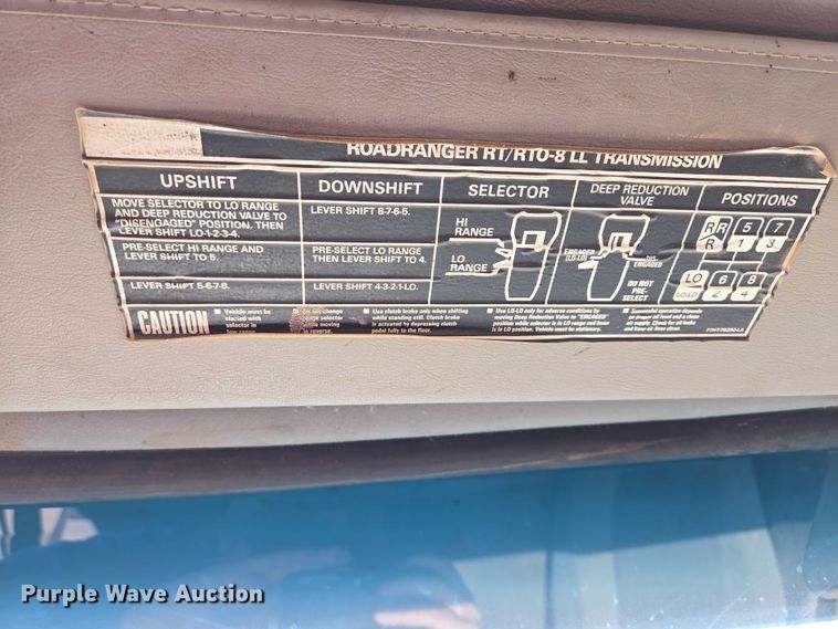 image for item EB1227 2004 Sterling L9500 dump truck