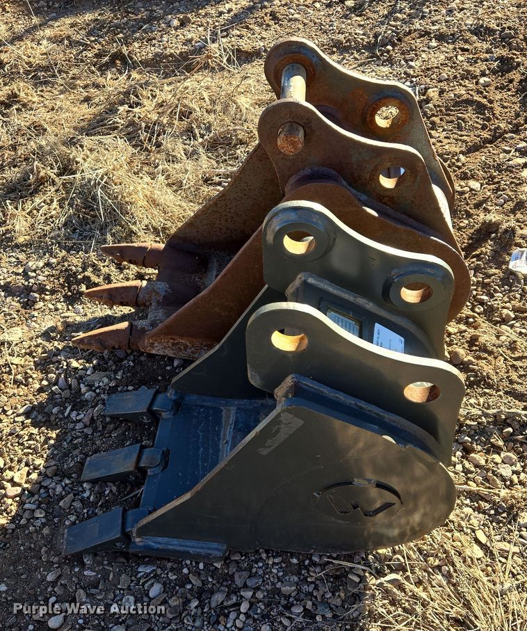 image for item EB1246 (2) Wacker-Neuson Wacker 28Z3 excavator buckets