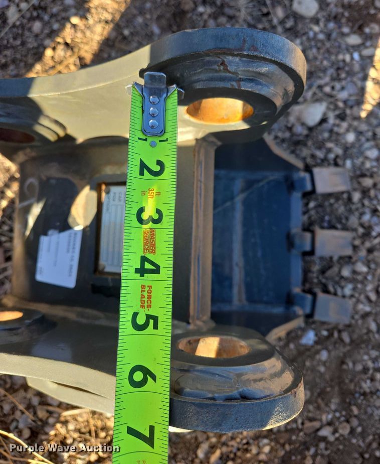 image for item EB1246 (2) Wacker-Neuson Wacker 28Z3 excavator buckets