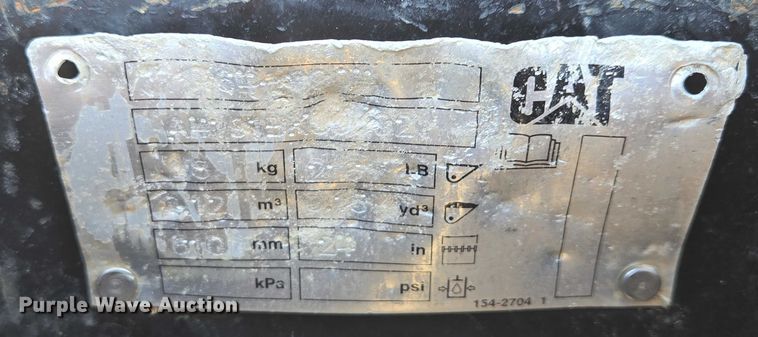 image for item EB1248 (5) Caterpillar excavator buckets