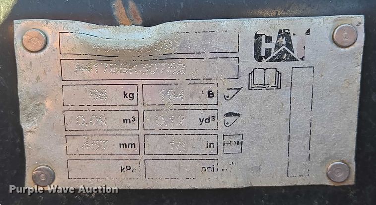 image for item EB1248 (5) Caterpillar excavator buckets