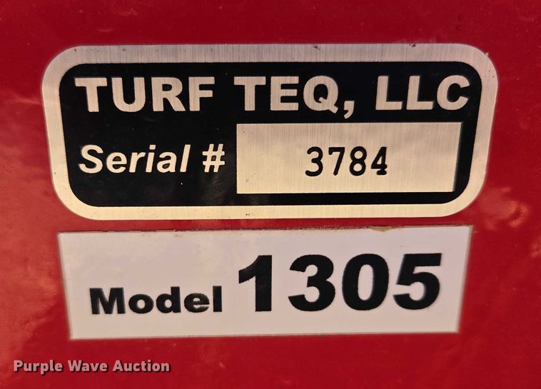 image for item EB1249 Turf Teq 1305 power rake