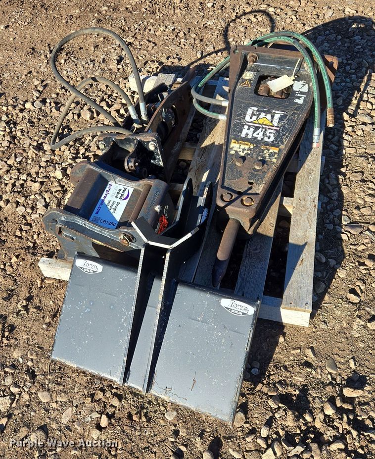 image for item EB1250 (2) Caterpillar breakers