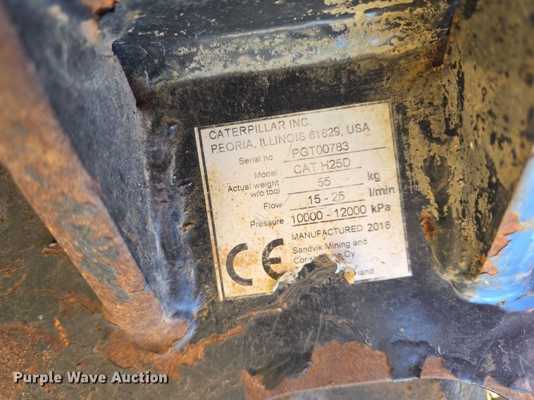 image for item EB1250 (2) Caterpillar breakers