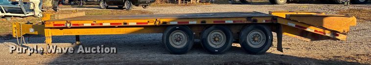image for item ED2464 1986 Belshe equipment trailer