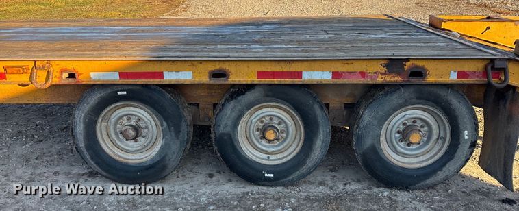 image for item ED2464 1986 Belshe equipment trailer