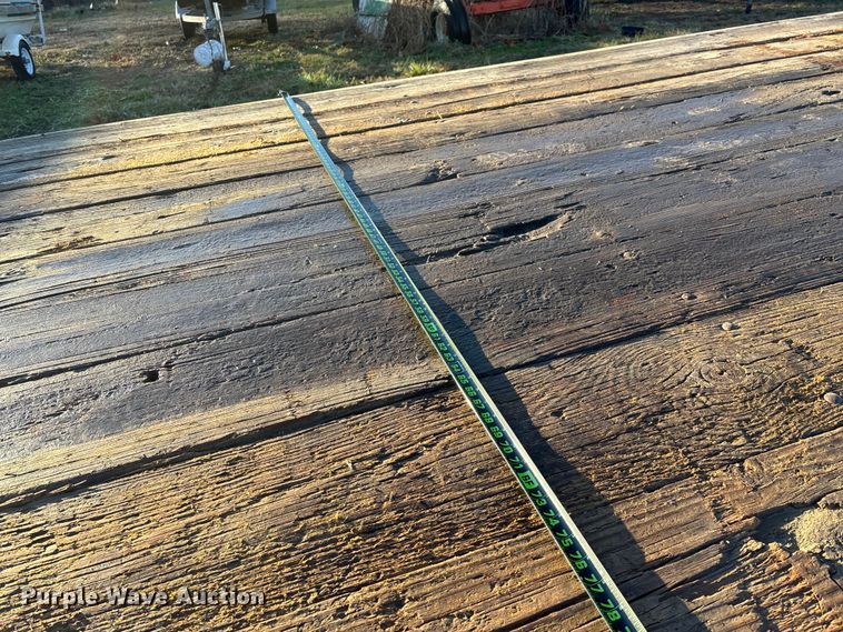 image for item ED2464 1986 Belshe equipment trailer