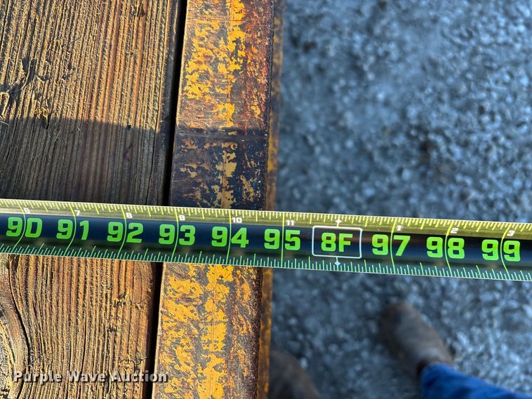 image for item ED2464 1986 Belshe equipment trailer