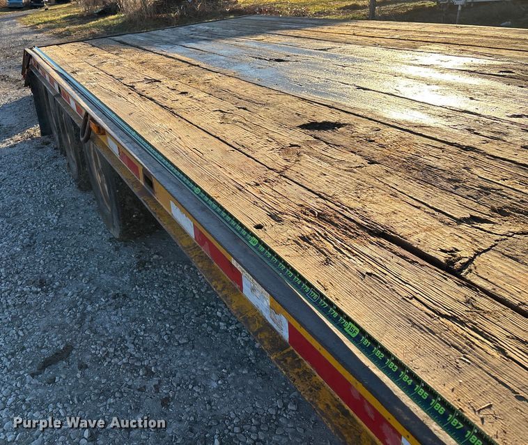 image for item ED2464 1986 Belshe equipment trailer