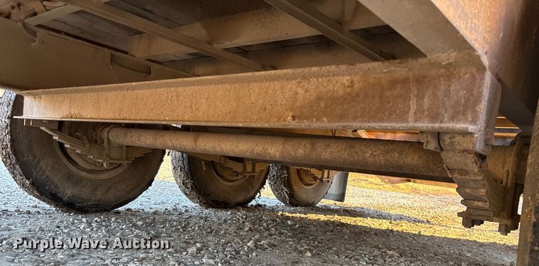 image for item ED2464 1986 Belshe equipment trailer