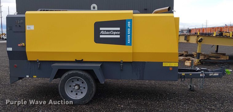 image for item EE5090 2024 Atlas Copco XAVS 650 JD8 air compressor