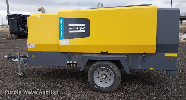 image for item EE5090 2024 Atlas Copco XAVS 650 JD8 air compressor