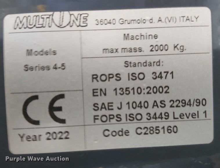 image for item EE5091 2022 Vermeer ATX530 wheel loader