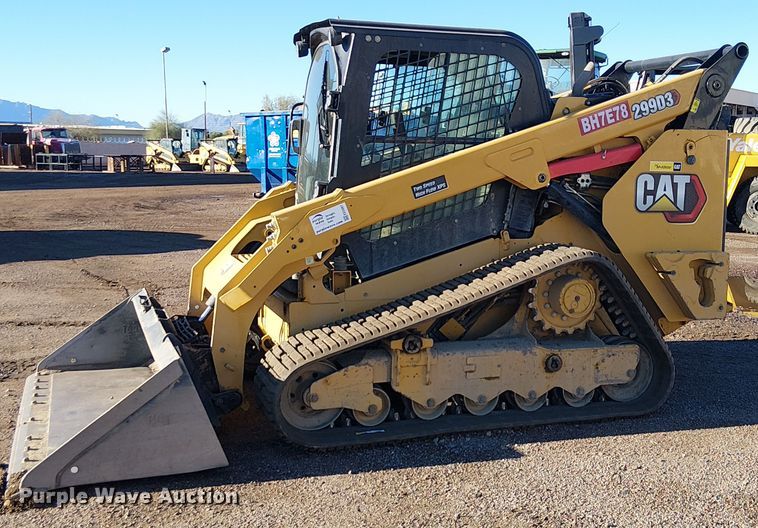 image for item EE5097 2021 Caterpillar 299D3 tracked skid steer loader