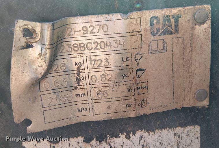 image for item EE5097 2021 Caterpillar 299D3 tracked skid steer loader