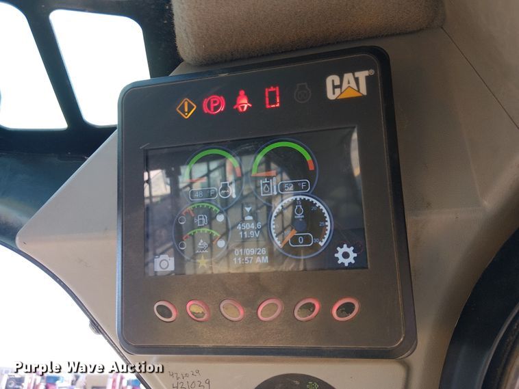 image for item EE5097 2021 Caterpillar 299D3 tracked skid steer loader