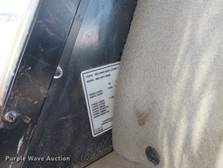 image for item EE5097 2021 Caterpillar 299D3 tracked skid steer loader