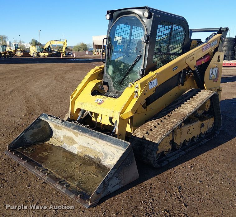 image for item EE5098 2022 Caterpillar 299D3 tracked skid steer loader