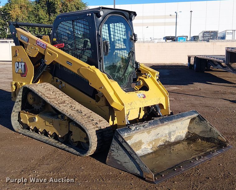 image for item EE5098 2022 Caterpillar 299D3 tracked skid steer loader
