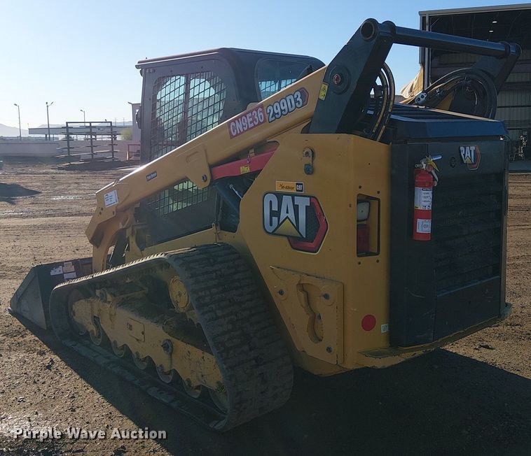 image for item EE5098 2022 Caterpillar 299D3 tracked skid steer loader
