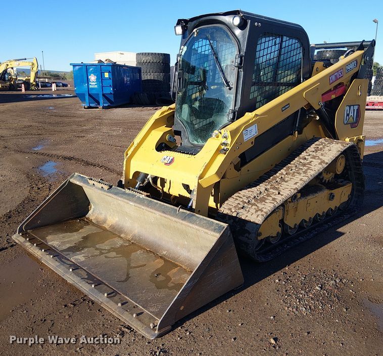 image for item EE5099 2023 Caterpillar 299D3 tracked skid steer loader