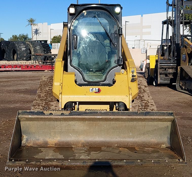 image for item EE5099 2023 Caterpillar 299D3 tracked skid steer loader