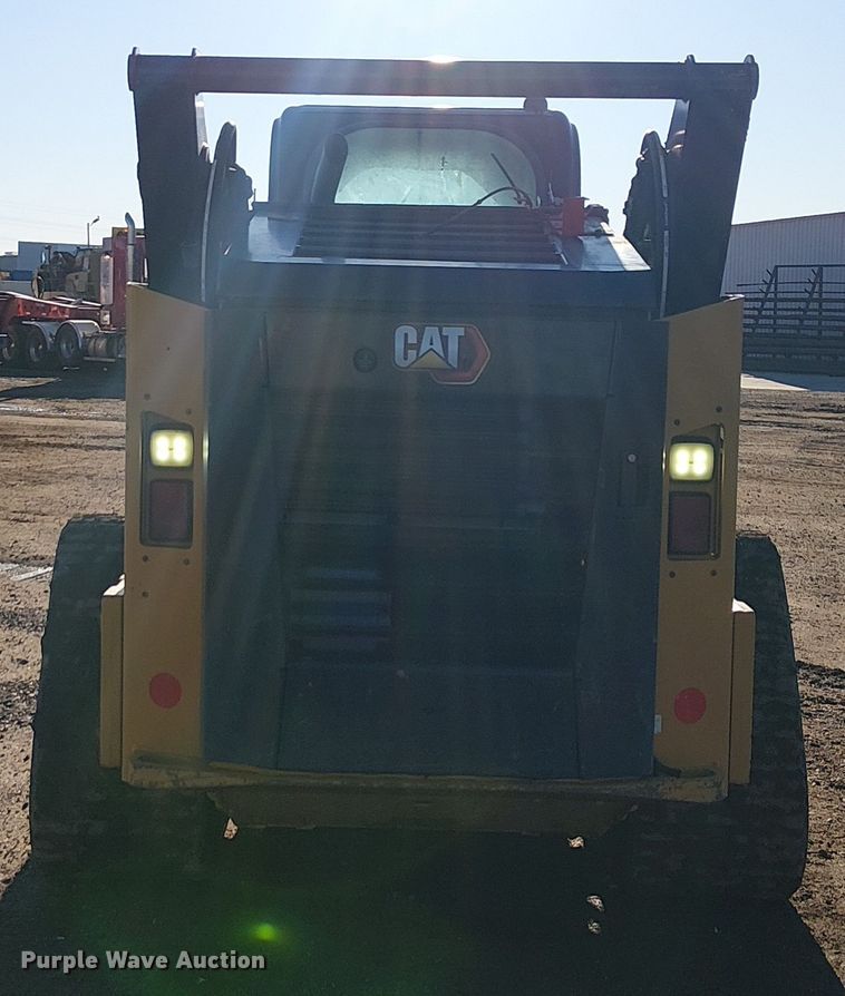 image for item EE5099 2023 Caterpillar 299D3 tracked skid steer loader