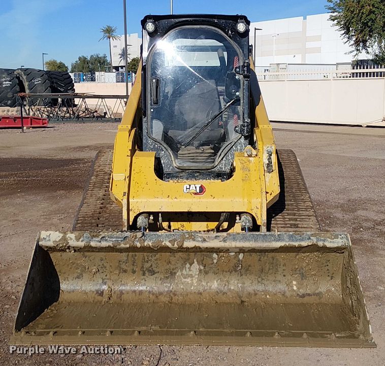 image for item EE5106 2021 Caterpillar 299D3 tracked skid steer loader