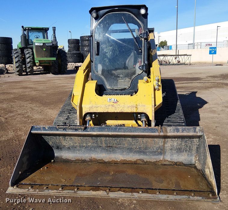 image for item EE5110 2021 Caterpillar 299D3 tracked skid steer loader