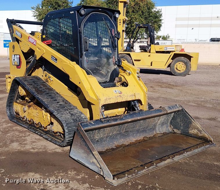 image for item EE5110 2021 Caterpillar 299D3 tracked skid steer loader