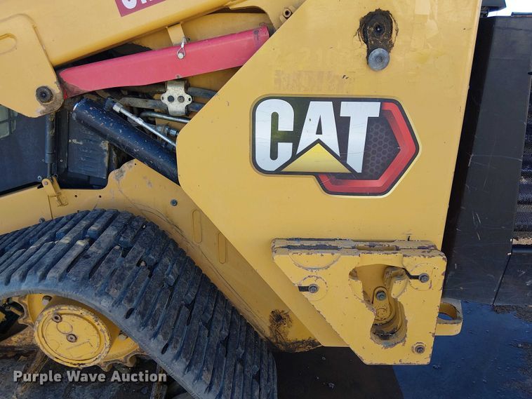 image for item EE5110 2021 Caterpillar 299D3 tracked skid steer loader